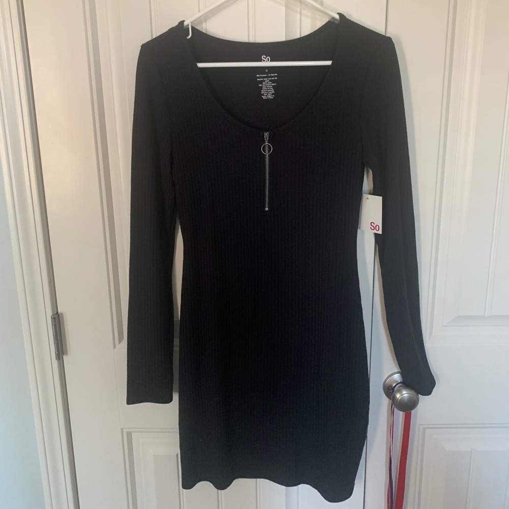 black dress